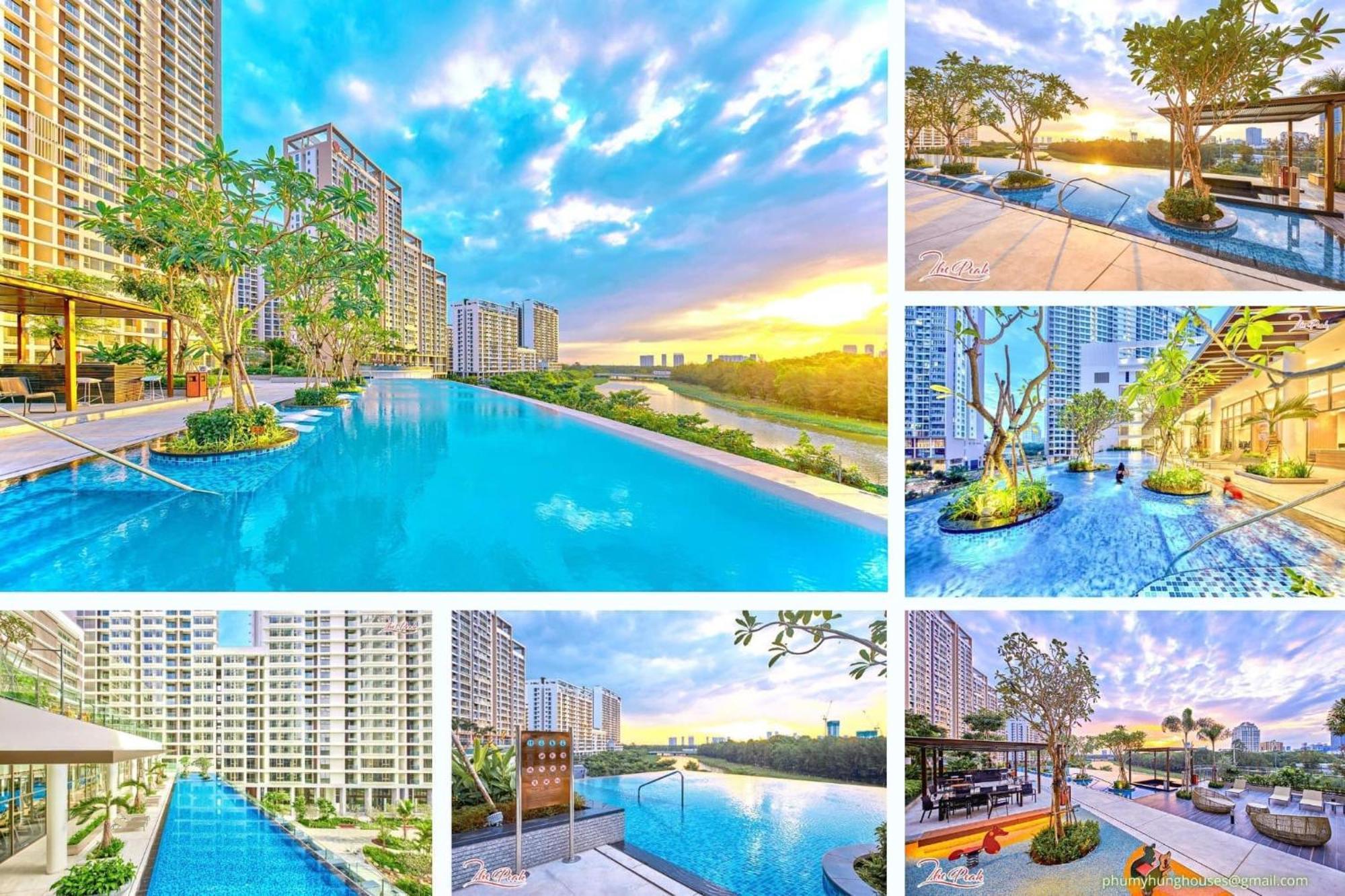 The Peak Midtown Twobedroom With Balcony Cidade de Ho Chi Minh Exterior foto