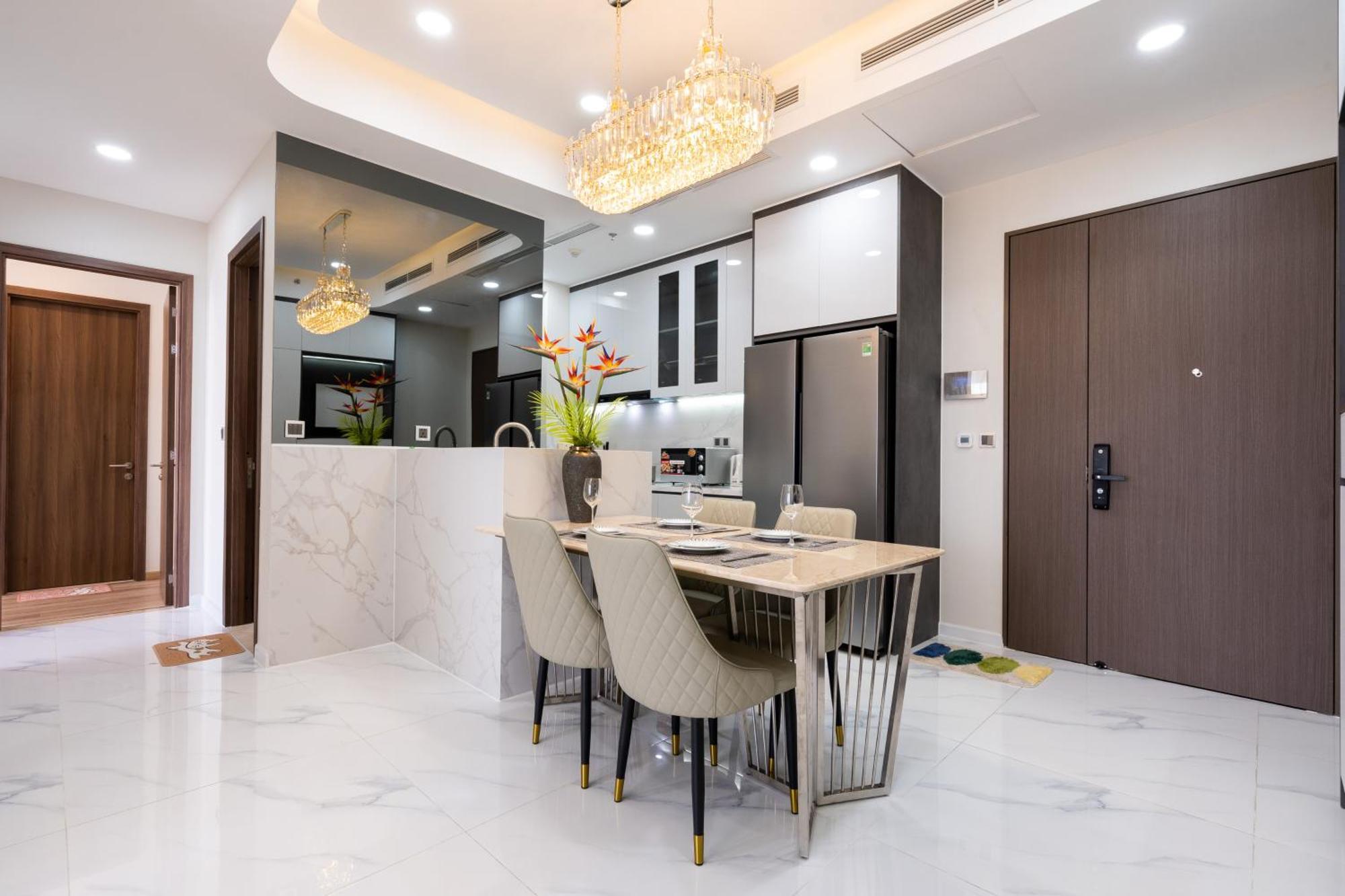 The Peak Midtown Twobedroom With Balcony Cidade de Ho Chi Minh Exterior foto