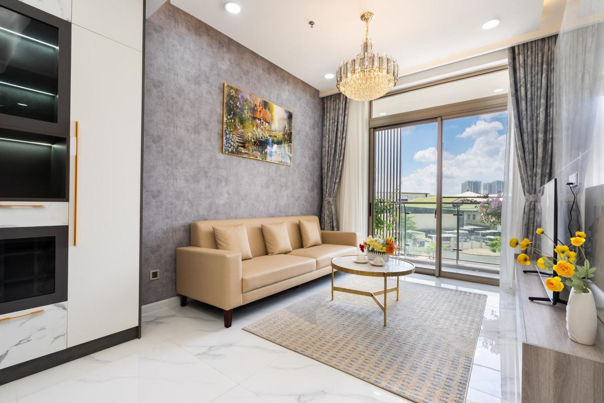 The Peak Midtown Twobedroom With Balcony Cidade de Ho Chi Minh Exterior foto