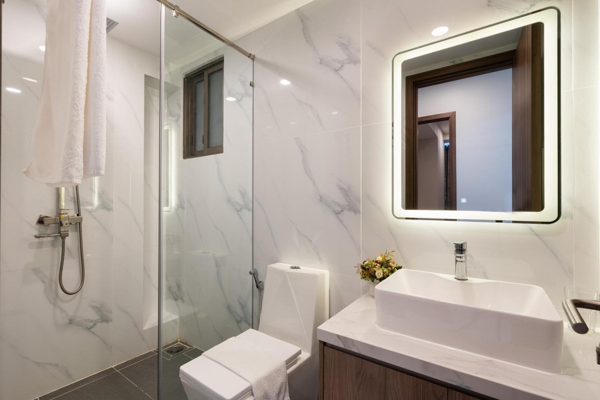 The Peak Midtown Twobedroom With Balcony Cidade de Ho Chi Minh Exterior foto