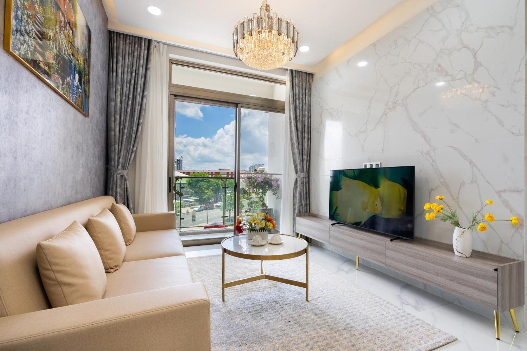 The Peak Midtown Twobedroom With Balcony Cidade de Ho Chi Minh Exterior foto