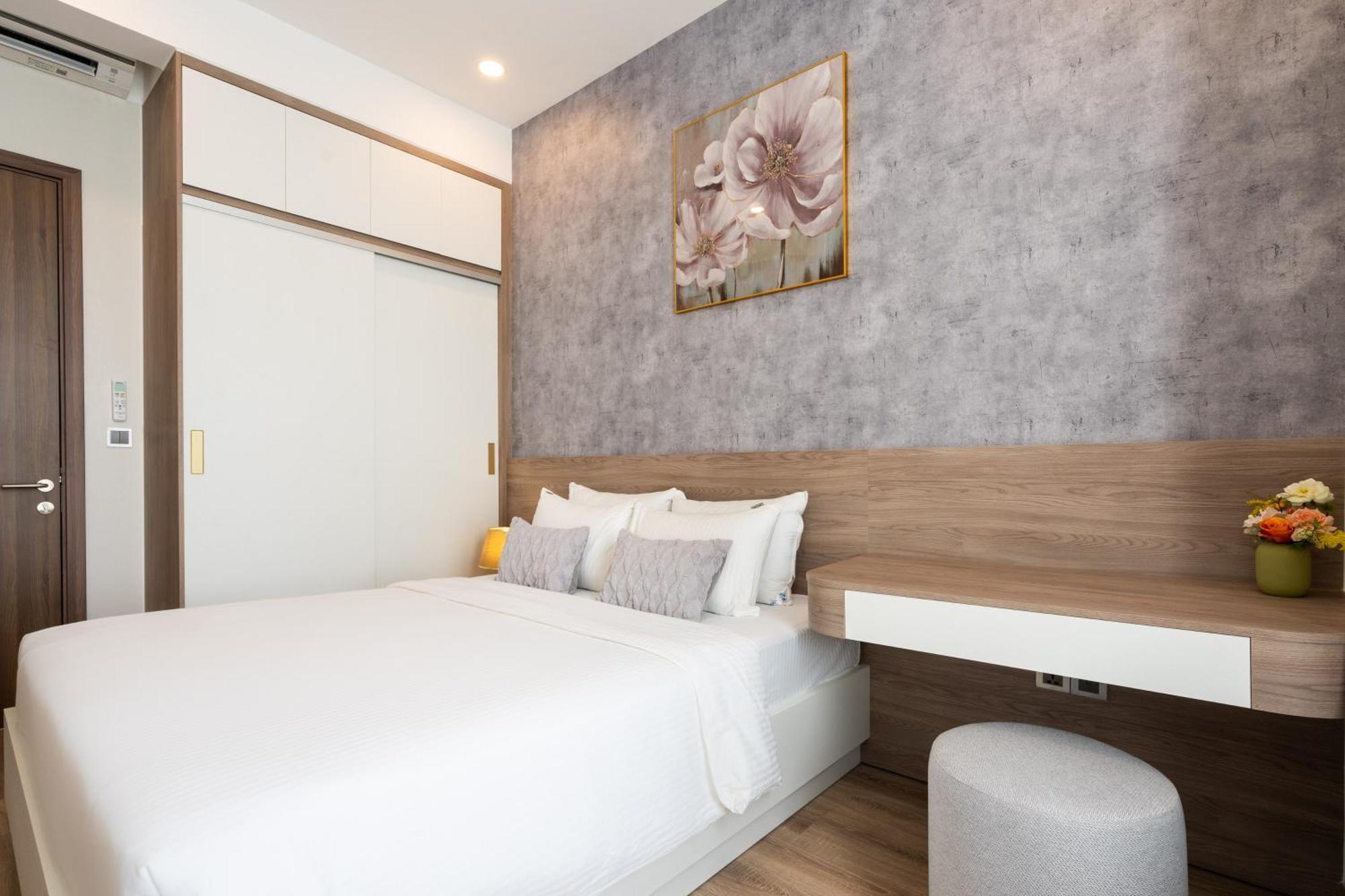 The Peak Midtown Twobedroom With Balcony Cidade de Ho Chi Minh Exterior foto