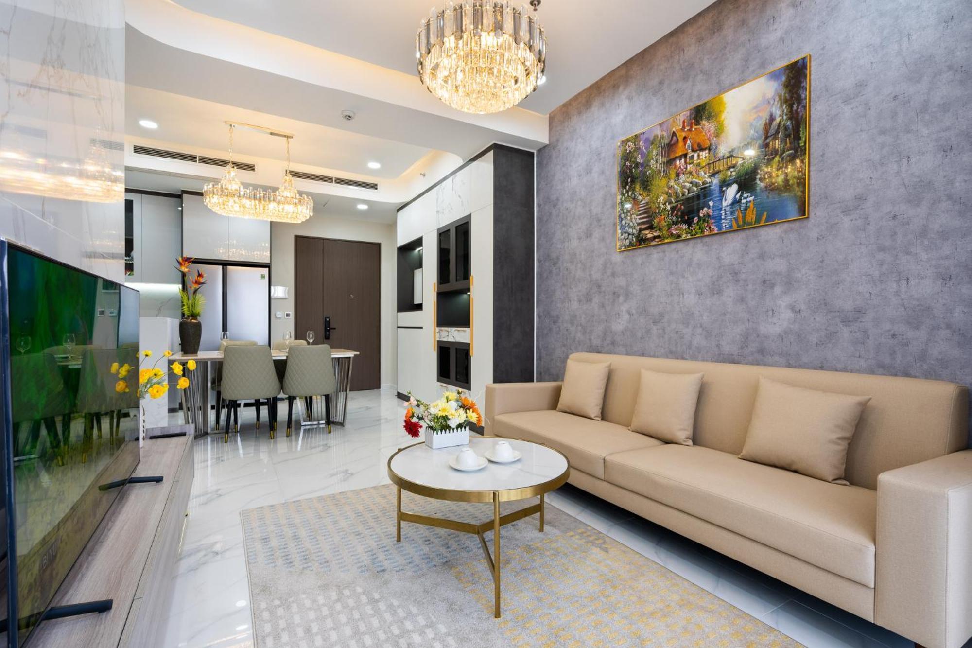 The Peak Midtown Twobedroom With Balcony Cidade de Ho Chi Minh Exterior foto