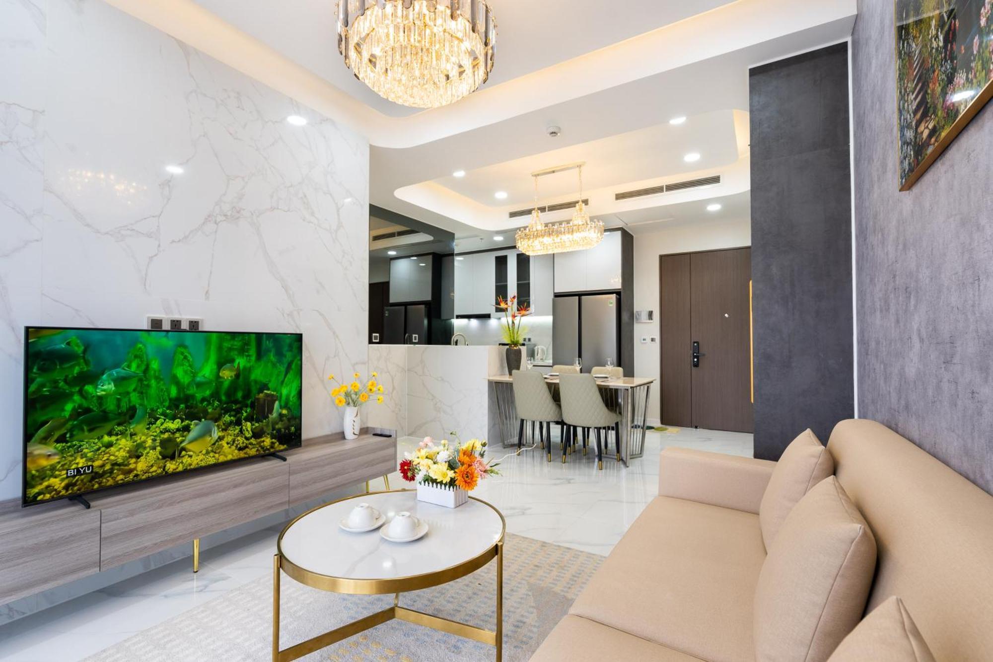 The Peak Midtown Twobedroom With Balcony Cidade de Ho Chi Minh Exterior foto