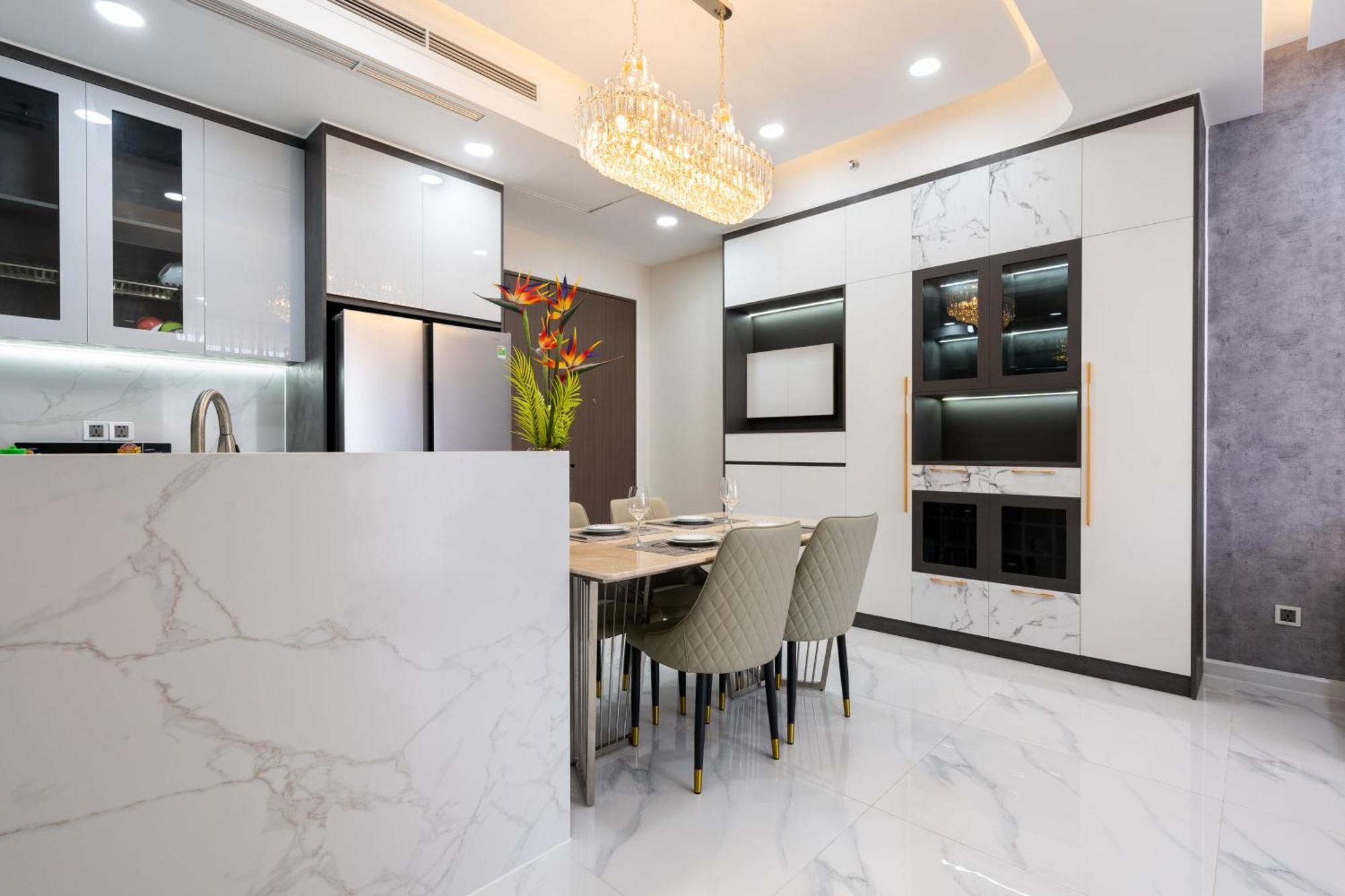 The Peak Midtown Twobedroom With Balcony Cidade de Ho Chi Minh Exterior foto