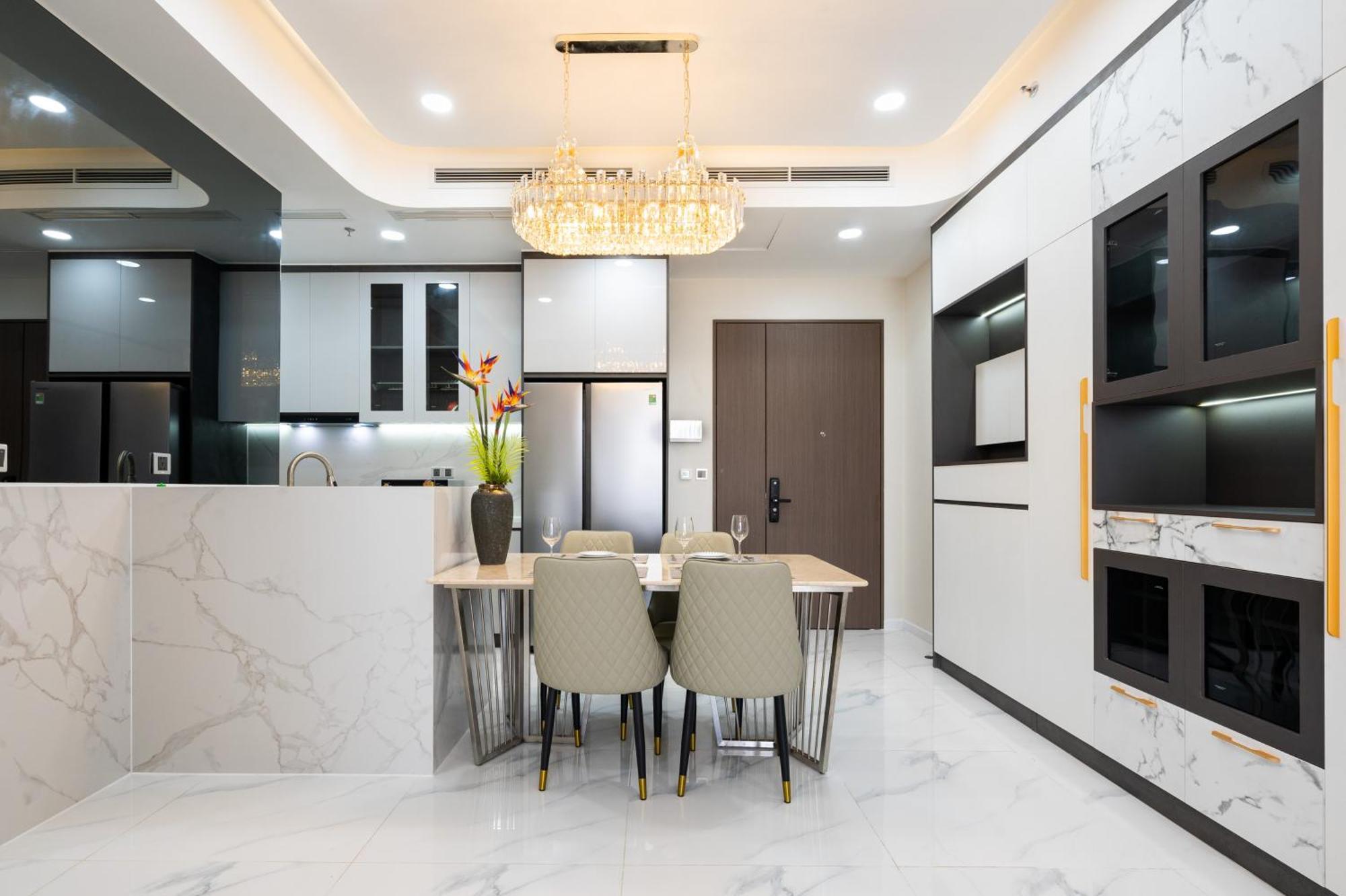 The Peak Midtown Twobedroom With Balcony Cidade de Ho Chi Minh Exterior foto