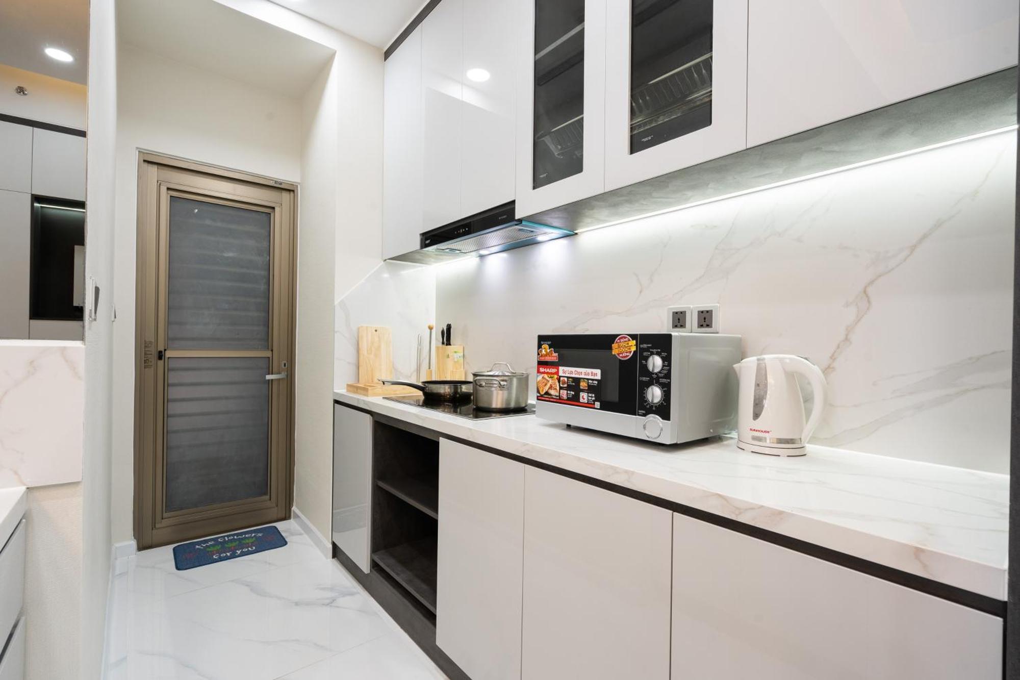 The Peak Midtown Twobedroom With Balcony Cidade de Ho Chi Minh Exterior foto