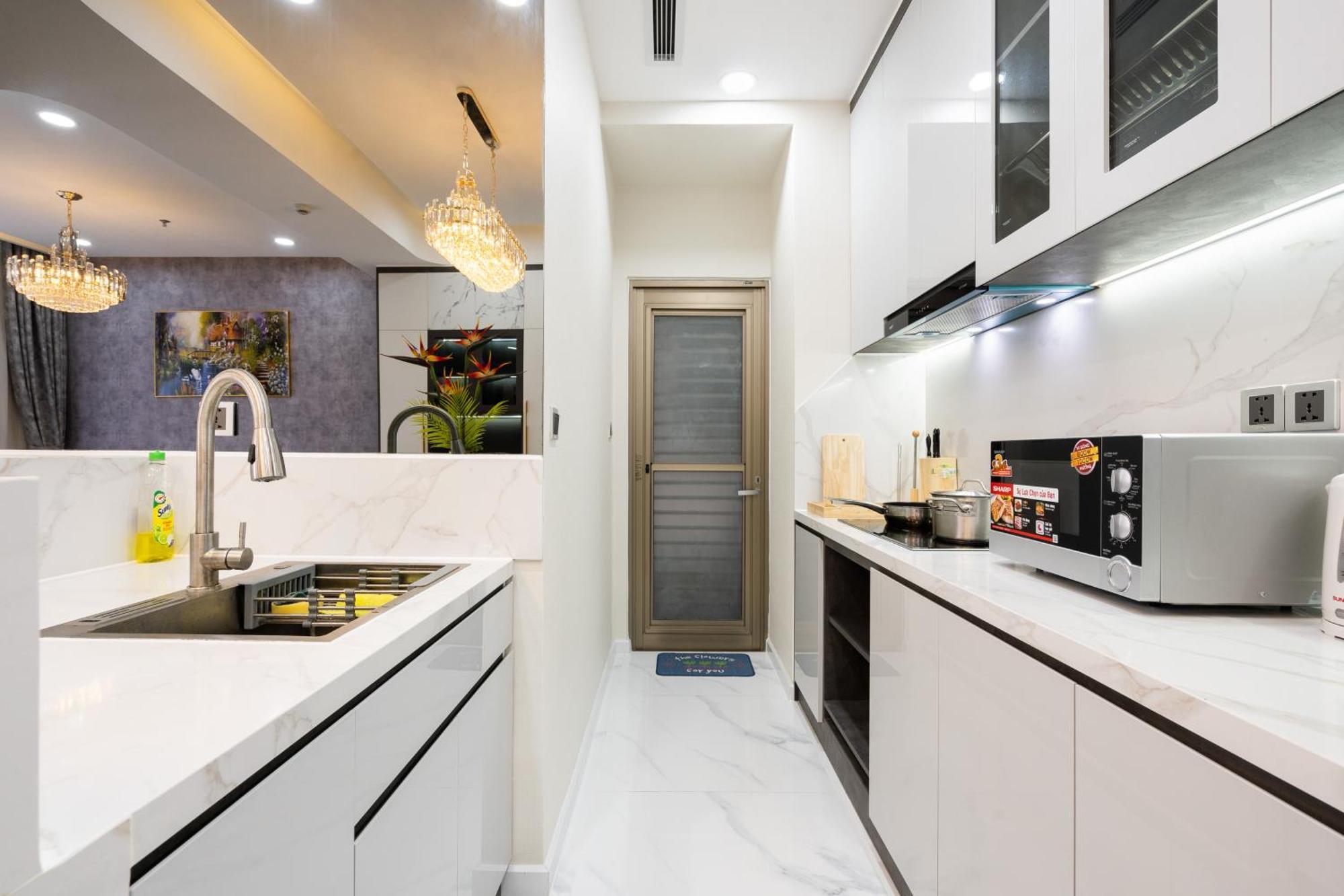 The Peak Midtown Twobedroom With Balcony Cidade de Ho Chi Minh Exterior foto
