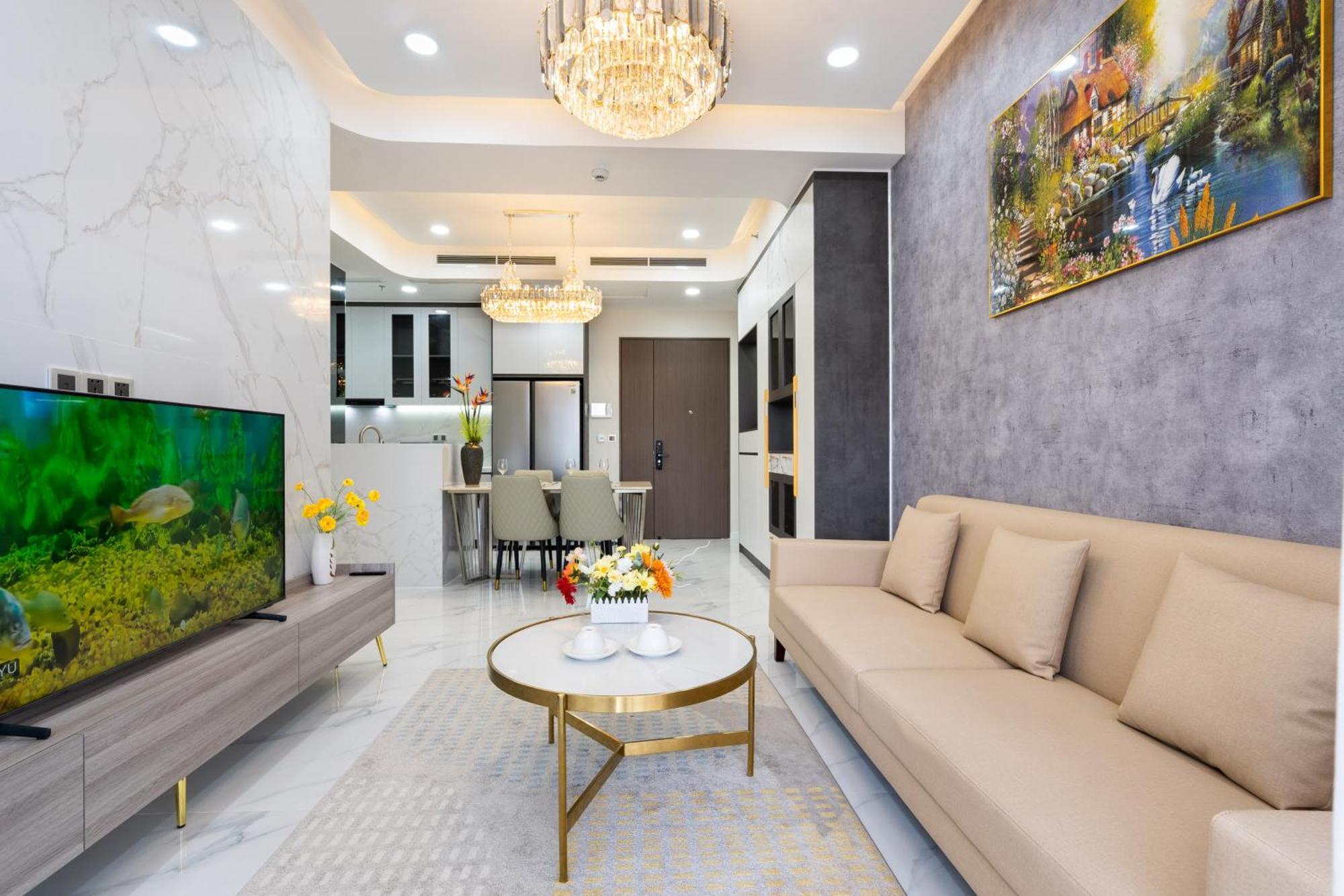 The Peak Midtown Twobedroom With Balcony Cidade de Ho Chi Minh Exterior foto