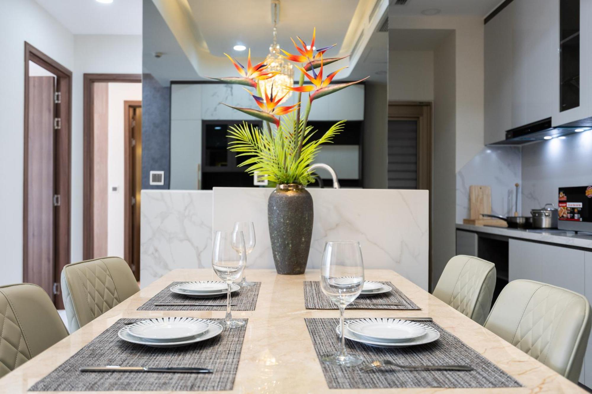 The Peak Midtown Twobedroom With Balcony Cidade de Ho Chi Minh Exterior foto