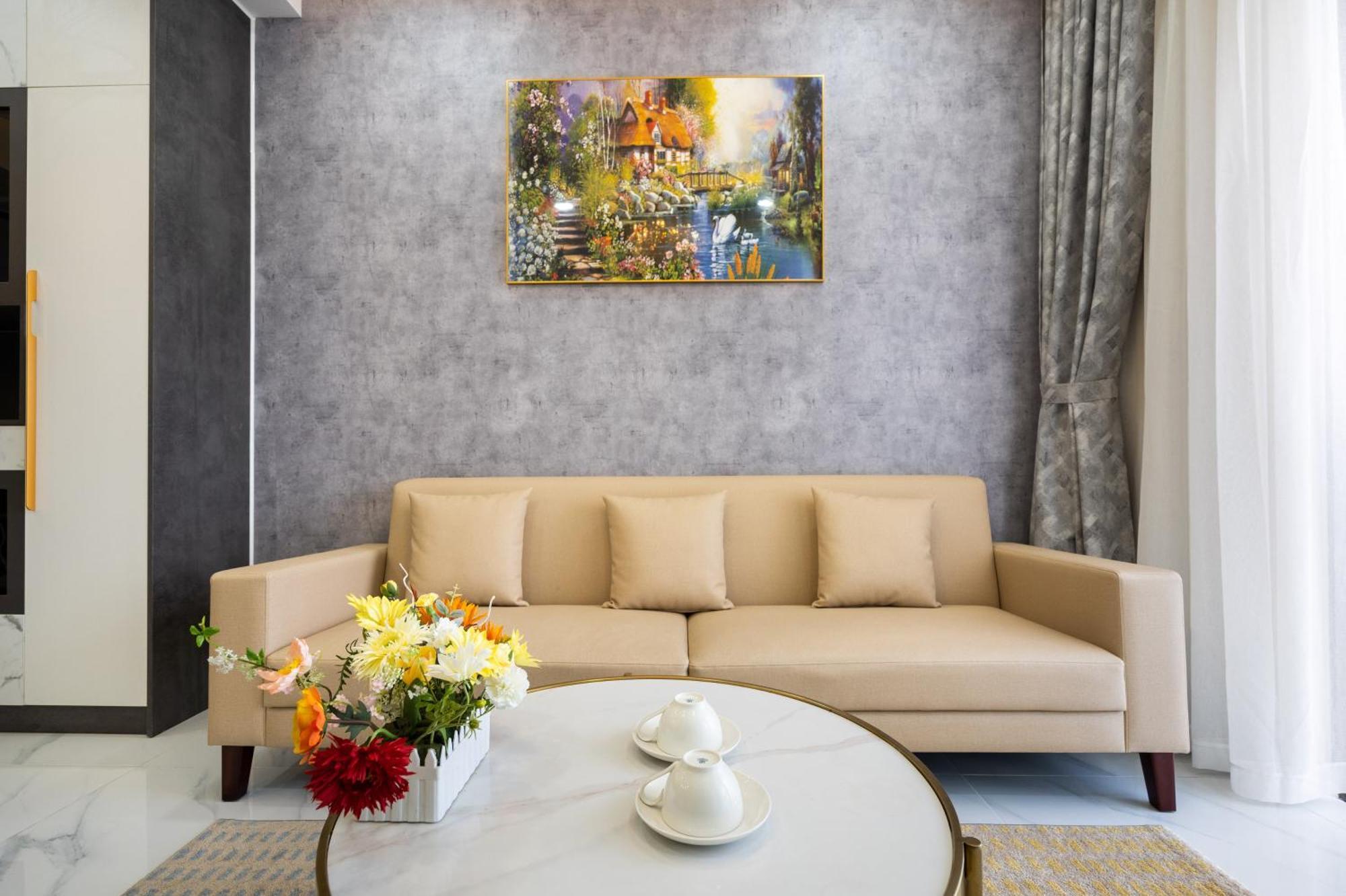 The Peak Midtown Twobedroom With Balcony Cidade de Ho Chi Minh Exterior foto